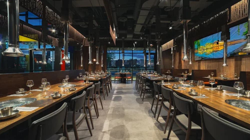 Sizzle Korean BBQ — Restaurant photography